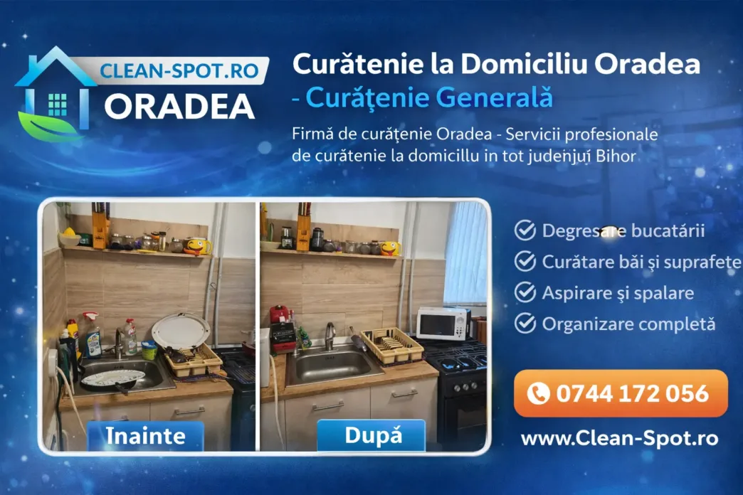 curatenie generala la domiciliu in oradea cleanspot