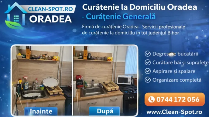 curatenie generala la domiciliu in oradea cleanspot